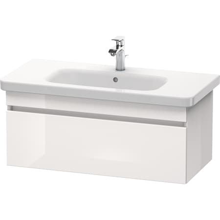 Durastyle Wall-Mounted Vanity Unit Concrete Gray Matt